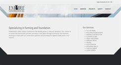Desktop Screenshot of empire-concrete.com